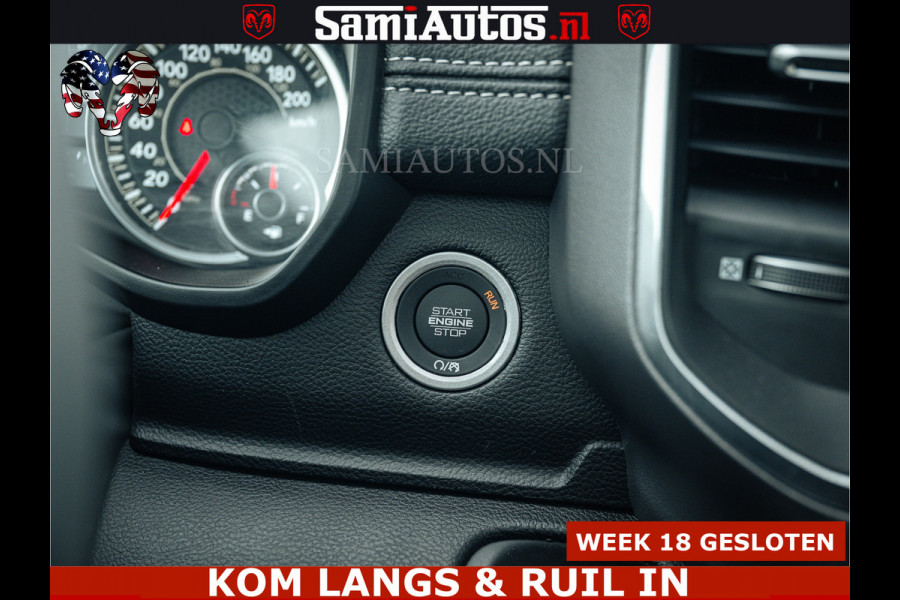 Dodge Ram V8 5.7 402PK | LARAMIE SPORT | Krachtige Hemi | Panorama Dak | 12' Scherm | LPG | Comfortabele Dubbele Cabine met Royale 5 Zitplaatsen | NIEUW EN BPM vrij | Nu Leverbaar uit Voorraad | Nr 2529 - 1277 |