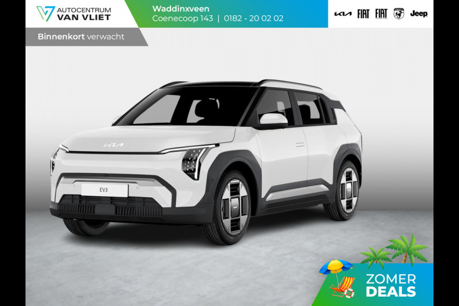 Kia EV3 Plus 58.3 kWh | Binnenkort beschikbaar | Stoel & Stuurverwarming | Apple Carplay | Adapt. Cruise | Camera | 17" | Navi