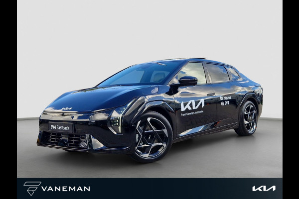 Kia EV4 Fastback GT-PlusLine 81.4 kWh | Dodehoekcamera | Stoelventilatie | Pano | 360 Camera | HUD |