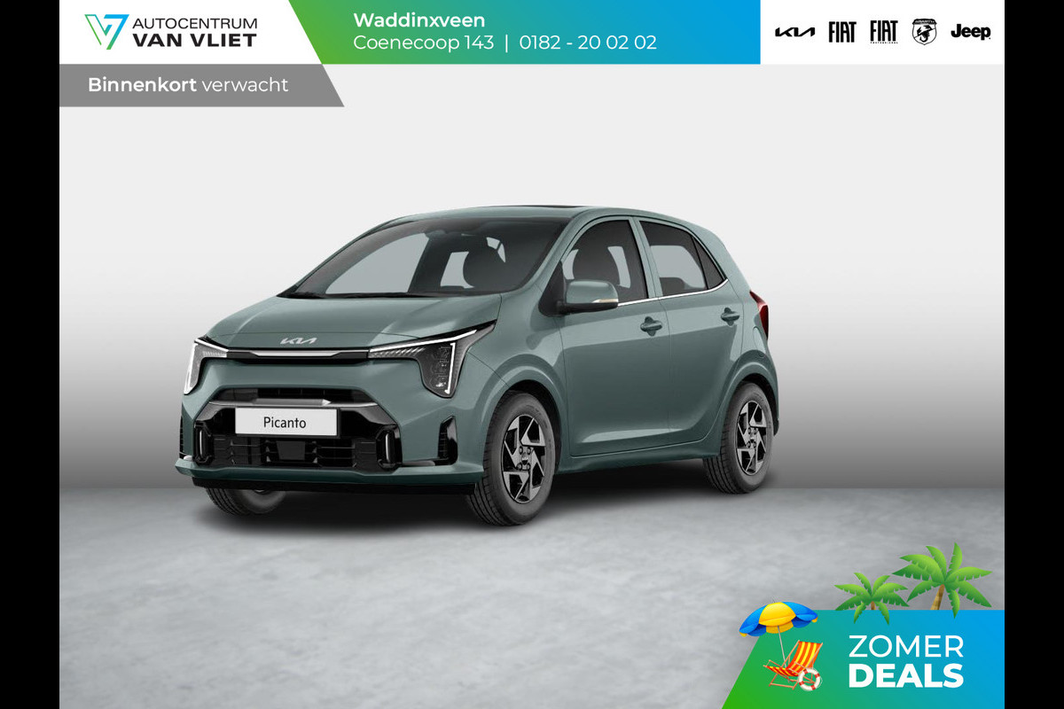 Kia Picanto 1.0 GDi DynamicPlusLine | Navi | LM velgen | Cruise controle | Direct beschikbaar