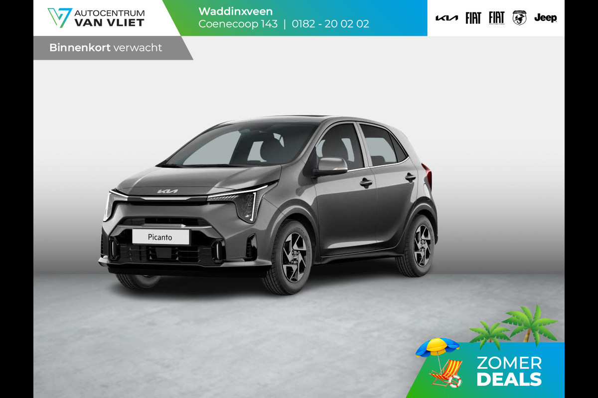 Kia Picanto 1.0 GDi DynamicPlusLine | Navi | LM velgen | Cruise controle | Direct beschikbaar