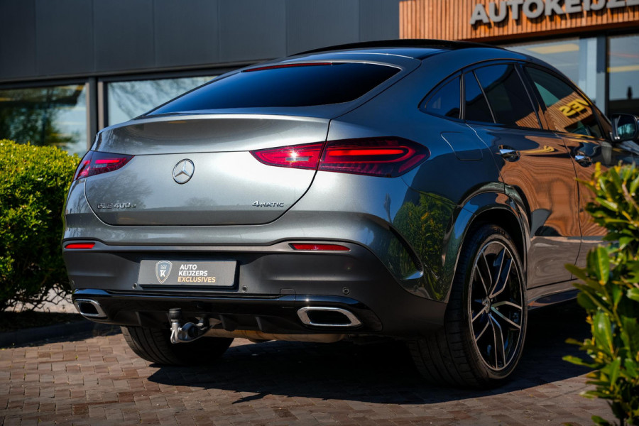 Mercedes-Benz GLE Coupé 400 e 4MATIC AMG Line Premium Burmester Panodak Memory Stoelventil. Stuurverw. 360 Camera HUD Trekhaak
