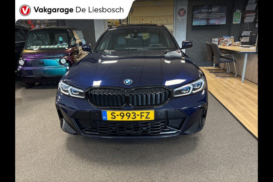 BMW 3-serie 320e M-pakket/pano/leer/head up/harman kardon/orig ned/eerste eigenaar
