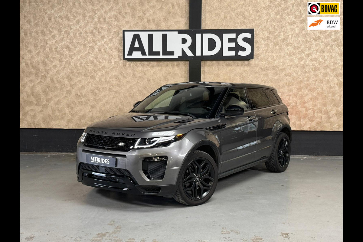Land Rover Range Rover Evoque 2.0 Si4 HSE Dynamic | Pano | Memory | Meridian | Stoelverwarming | Camera | Leer