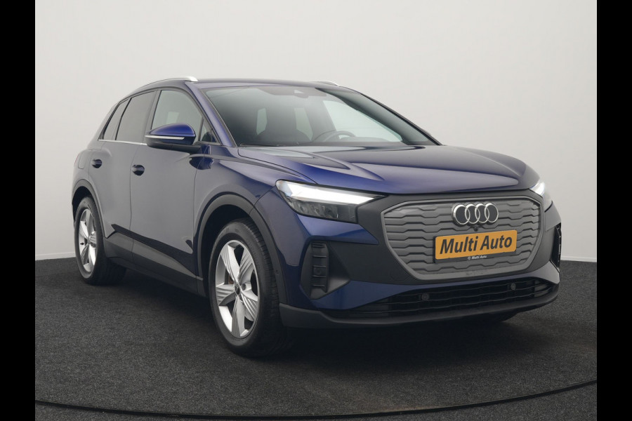 Audi Q4 e-tron 40 Advanced edition 77 kWh 204pk Dealer O.H. | S-Line Interieur | Trekhaak Af Fabriek | Adaptive Cruise | Camera | Blis | Sportstoelen Verwarmd | Apple Carplay | Navigatie | DAB |