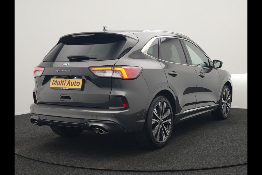 Ford Kuga 2.5 Vignale PHEV 225pk Dealer O.H. | Trekhaak Af Fabriek | Adaptive Cruise | Head Up | 360 Camera | Bang & Olufsen | Lederen Sportstoelen Memory & Verwarmd | Keyless | Blis | Stuur Verwarmd | Apple Carplay | Navigatie | DAB |  Plug In Hybrid |
