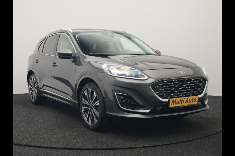 Ford Kuga 2.5 Vignale PHEV 225pk Dealer O.H. | Trekhaak Af Fabriek | Adaptive Cruise | Head Up | 360 Camera | Bang & Olufsen | Lederen Sportstoelen Memory & Verwarmd | Keyless | Blis | Stuur Verwarmd | Apple Carplay | Navigatie | DAB |  Plug In Hybrid |