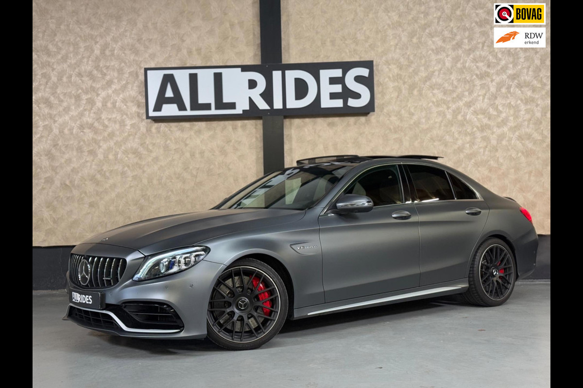 Mercedes-Benz C-Klasse AMG 63 S | carbon | 360 camera | stoel-verwarming/verkoeling | pano | keyless | ACC