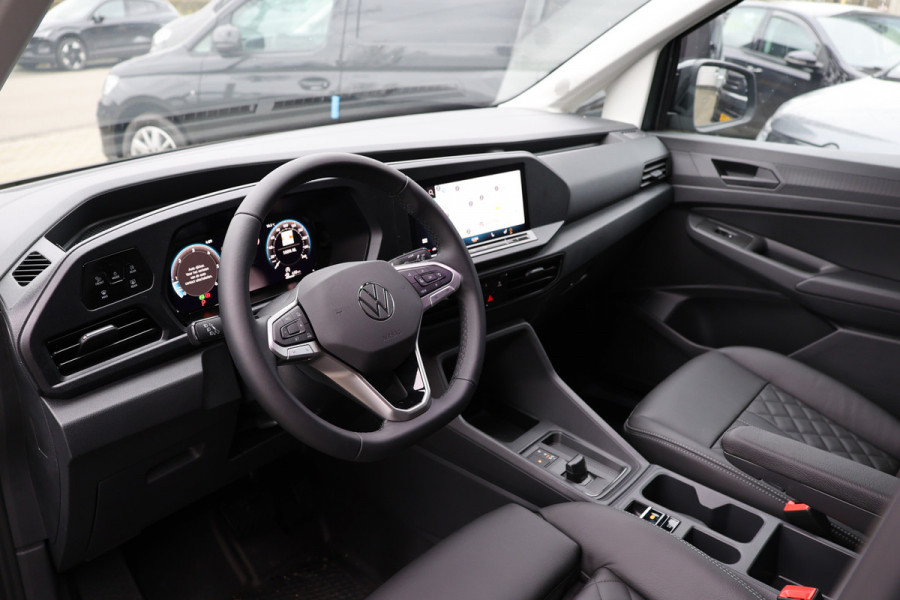 Volkswagen Caddy Cargo 2.0 TDI Style DSG | Lane Assist | Virtual Cockpit | Camera | CarPlay | Stoelverwarming | LED Koplampen | Sidebars | Spoilerkit | DAB | Fabrieksgarantie | Facelift model | BPM Vrij