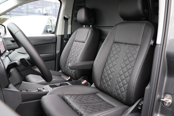 Volkswagen Caddy Cargo 2.0 TDI Style DSG | Lane Assist | Virtual Cockpit | Camera | CarPlay | Stoelverwarming | LED Koplampen | Sidebars | Spoilerkit | DAB | Fabrieksgarantie | Facelift model | BPM Vrij