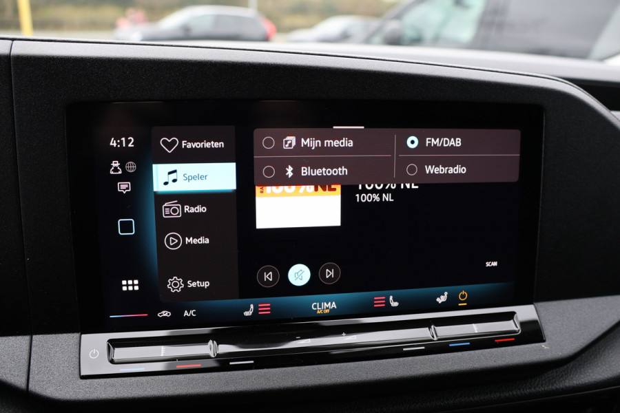Volkswagen Caddy Cargo 2.0 TDI Style DSG | Lane Assist | Virtual Cockpit | Camera | CarPlay | Stoelverwarming | LED Koplampen | Sidebars | Spoilerkit | DAB | Fabrieksgarantie | Facelift model | BPM Vrij