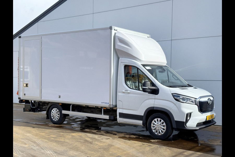 Maxus eDeliver 9 65kWh *Direct beschikbaar* NIEUW DHollandia Laadklep 172km WLTP 204PK 80kW Snelladen Carplay Adaptieve Cruise Control LED Airco Koffer Bakwagen Meubelbak