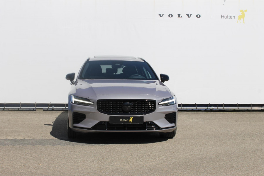 Volvo V60 T6 350PK Automaat Plug-in hybrid AWD Ultra Dark Adaptieve Cruise Control / Head-up display / Panoramisch schuif-kanteldak / Harman Kardon Audio / Blis / Google infotainment