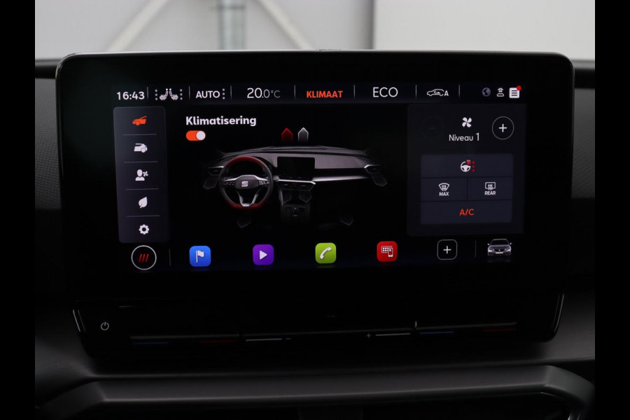 Seat Leon 1.4 TSI eHybrid PHEV FR | SOH 97,5% | Stoelverwarming | Adaptive cruise | Sfeerverlichting | Navigatie | Parkeerhulp | Full LED | Stuurverwarming | Bluetooth | Plug In