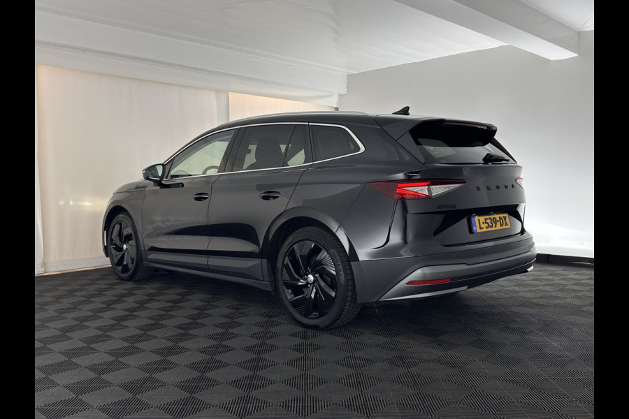 Škoda ENYAQ iV 60 [ 3-Fase ] {SOH-87%} (INCL-BTW) *LEATHER-FABRIC | FULL-LED | ADAPTIVE-CRUISE | BLINDSPOT | DIGI-COCKPIT | CAMERA | KEYLESS | NAVI-FULLMAP | AMBIENT-LIGHT | ECC | HEATED-COMFORTSEATS | DAB+ | PDC | 20''ALU*