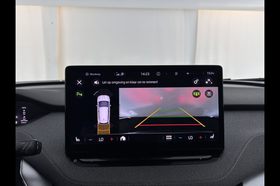 Škoda ENYAQ iV 60 [ 3-Fase ] {SOH-87%} (INCL-BTW) *LEATHER-FABRIC | FULL-LED | ADAPTIVE-CRUISE | BLINDSPOT | DIGI-COCKPIT | CAMERA | KEYLESS | NAVI-FULLMAP | AMBIENT-LIGHT | ECC | HEATED-COMFORTSEATS | DAB+ | PDC | 20''ALU*