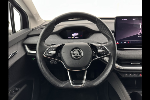 Škoda ENYAQ iV 60 [ 3-Fase ] {SOH-87%} (INCL-BTW) *LEATHER-FABRIC | FULL-LED | ADAPTIVE-CRUISE | BLINDSPOT | DIGI-COCKPIT | CAMERA | KEYLESS | NAVI-FULLMAP | AMBIENT-LIGHT | ECC | HEATED-COMFORTSEATS | DAB+ | PDC | 20''ALU*