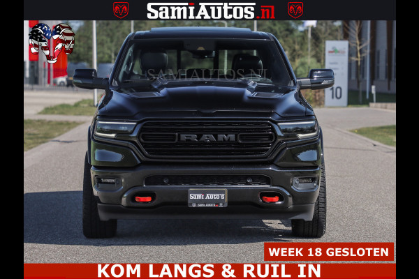 Dodge Ram BLACK OPS LIMITED 5.7 V8 4x4 | HUD | LUCHTVERING | BOM VOL | CREW CAB | DUBBELE CABINE | 5 PERSOONS | DC |