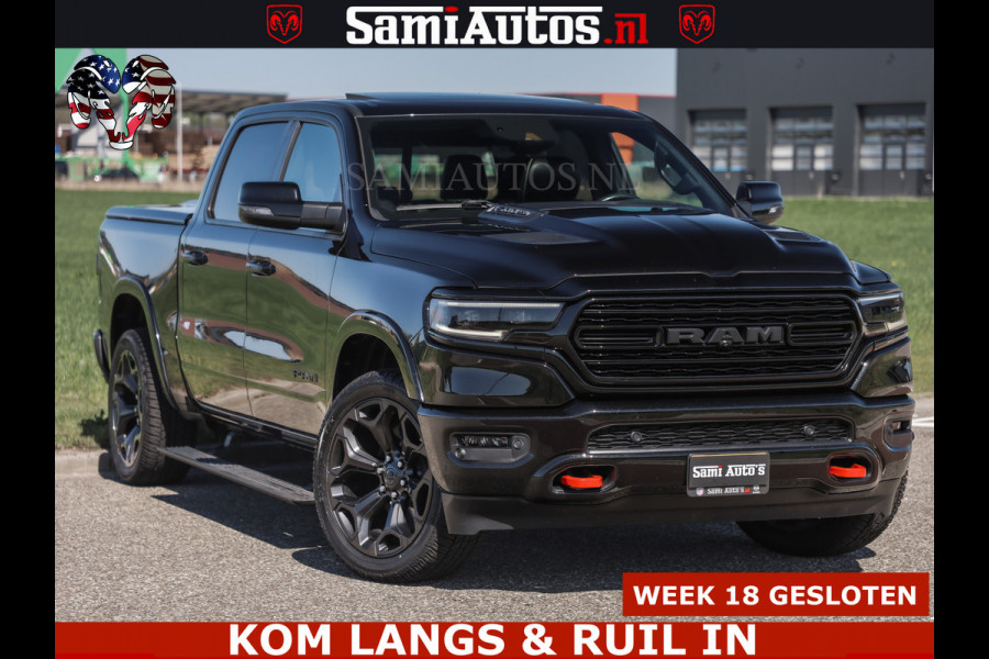 Dodge Ram BLACK OPS LIMITED 5.7 V8 4x4 | HUD | LUCHTVERING | BOM VOL | CREW CAB | DUBBELE CABINE | 5 PERSOONS | DC |
