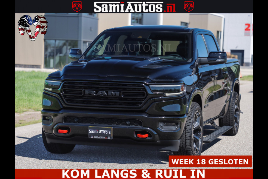 Dodge Ram BLACK OPS LIMITED 5.7 V8 4x4 | HUD | LUCHTVERING | BOM VOL | CREW CAB | DUBBELE CABINE | 5 PERSOONS | DC |
