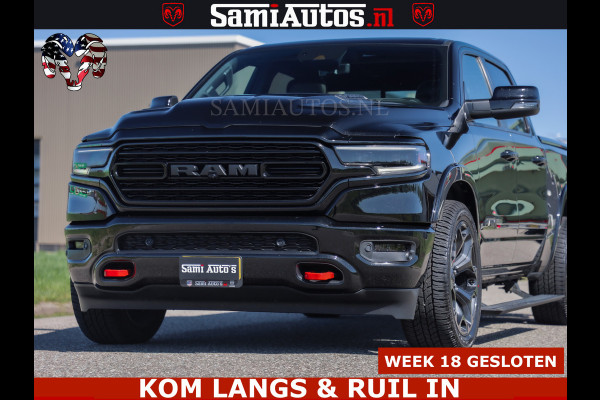 Dodge Ram BLACK OPS LIMITED 5.7 V8 4x4 | HUD | LUCHTVERING | BOM VOL | CREW CAB | DUBBELE CABINE | 5 PERSOONS | DC |
