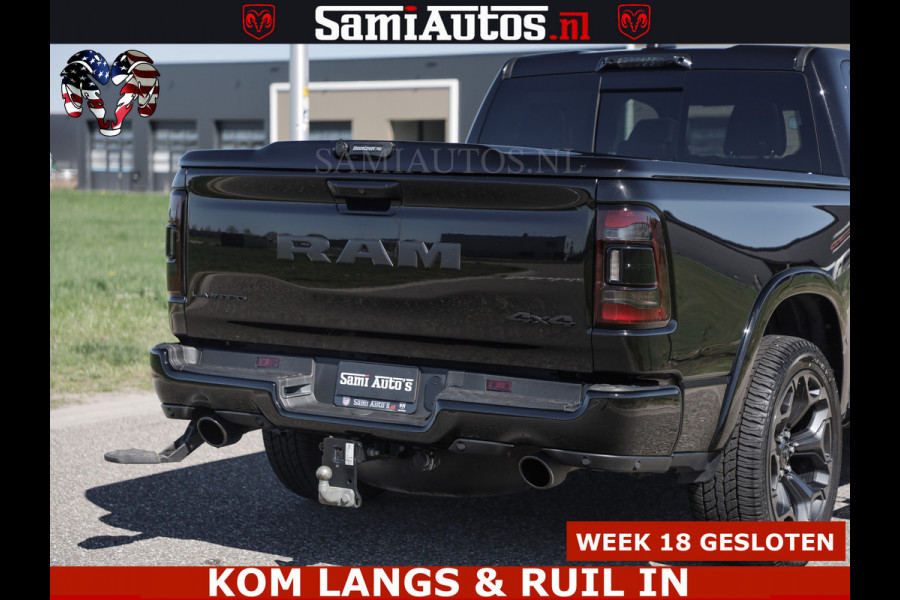 Dodge Ram BLACK OPS LIMITED 5.7 V8 4x4 | HUD | LUCHTVERING | BOM VOL | CREW CAB | DUBBELE CABINE | 5 PERSOONS | DC |