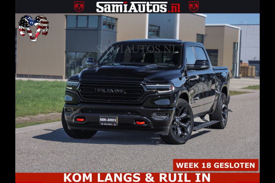 Dodge Ram BLACK OPS LIMITED 5.7 V8 4x4 | HUD | LUCHTVERING | BOM VOL | CREW CAB | DUBBELE CABINE | 5 PERSOONS | DC |
