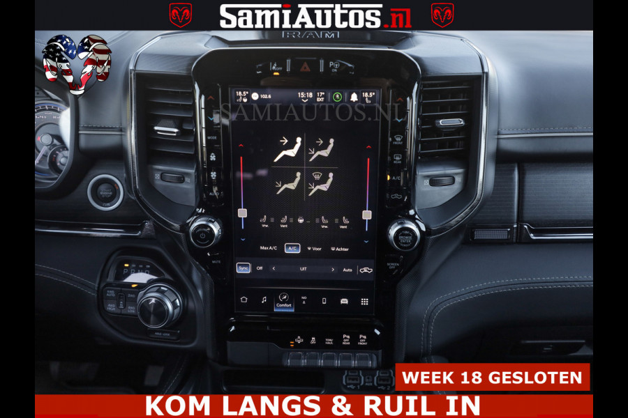Dodge Ram BLACK OPS LIMITED 5.7 V8 4x4 | HUD | LUCHTVERING | BOM VOL | CREW CAB | DUBBELE CABINE | 5 PERSOONS | DC |