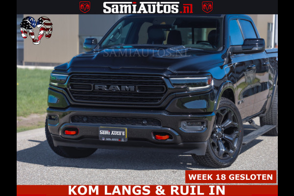 Dodge Ram BLACK OPS LIMITED 5.7 V8 4x4 | HUD | LUCHTVERING | BOM VOL | CREW CAB | DUBBELE CABINE | 5 PERSOONS | DC |