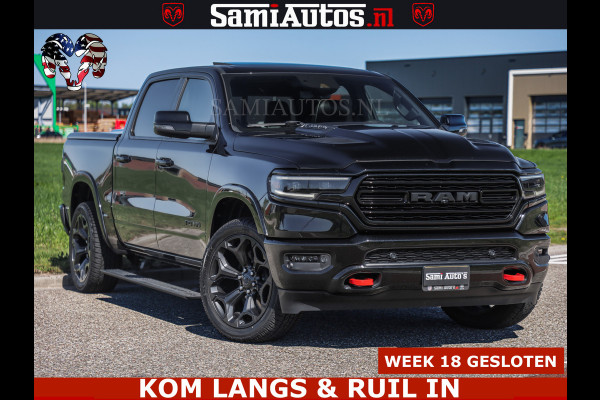 Dodge Ram BLACK OPS LIMITED 5.7 V8 4x4 | HUD | LUCHTVERING | BOM VOL | CREW CAB | DUBBELE CABINE | 5 PERSOONS | DC |
