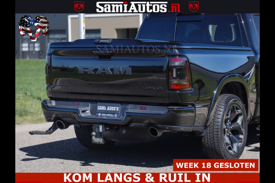 Dodge Ram BLACK OPS LIMITED 5.7 V8 4x4 | HUD | LUCHTVERING | BOM VOL | CREW CAB | DUBBELE CABINE | 5 PERSOONS | DC |