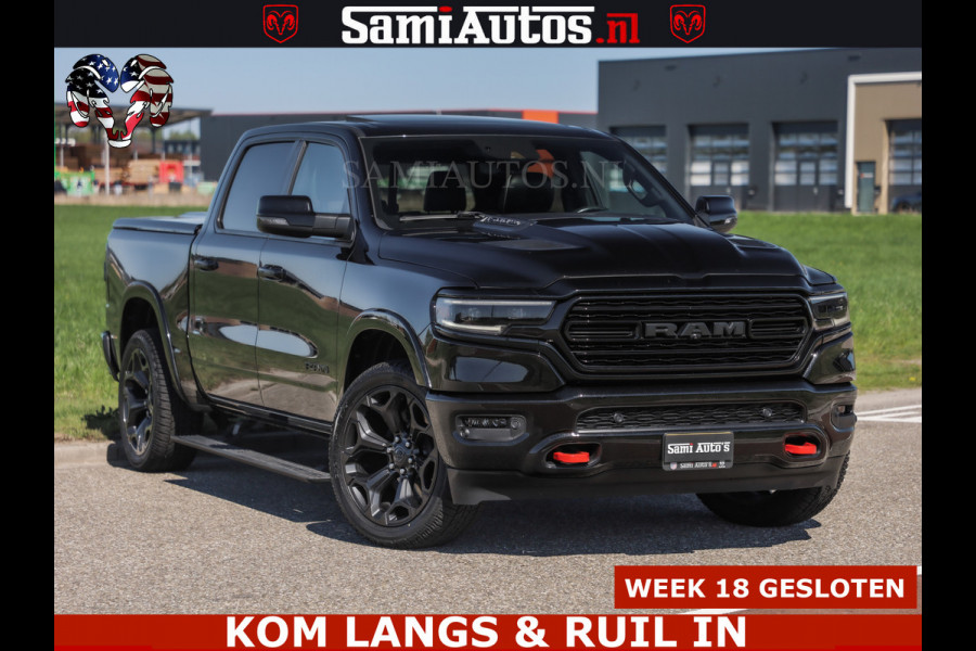 Dodge Ram BLACK OPS LIMITED 5.7 V8 4x4 | HUD | LUCHTVERING | BOM VOL | CREW CAB | DUBBELE CABINE | 5 PERSOONS | DC |