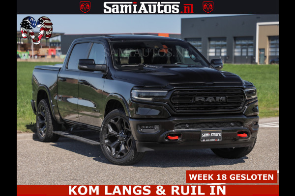 Dodge Ram BLACK OPS LIMITED 5.7 V8 4x4 | HUD | LUCHTVERING | BOM VOL | CREW CAB | DUBBELE CABINE | 5 PERSOONS | DC |