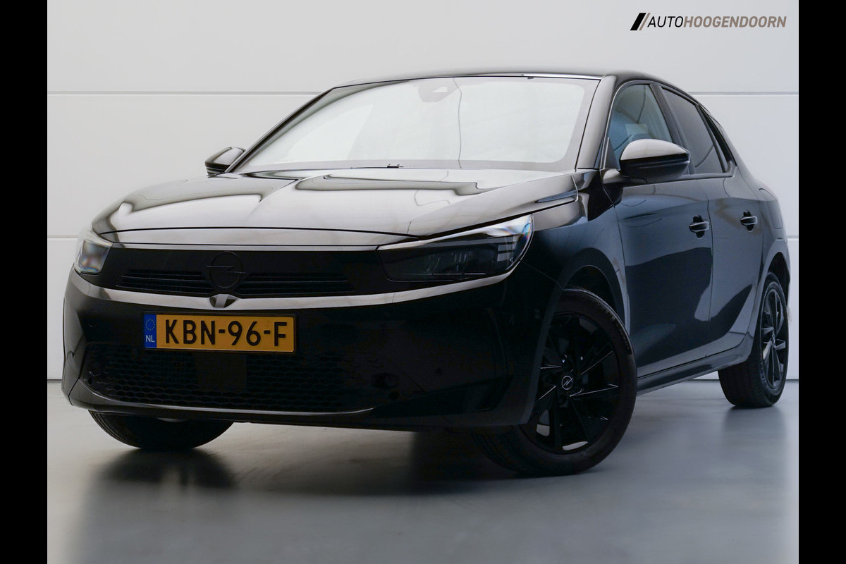 Opel Corsa 1.2 Turbo GS Line Black Edition 100pk (ACHTERUITRIJCAMERA,CLIMATE,APPLE CARPLAY,LM-VELGEN,DIGI,CRUISE,TOPCONDITIE)