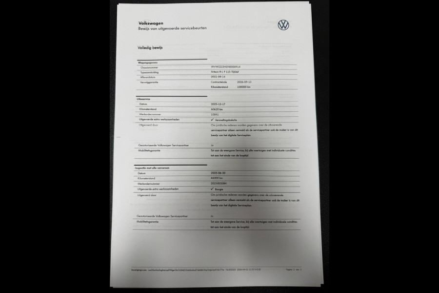 Volkswagen Arteon 1.4TSI Hybrid R-Line | Pano | Virtual |HUD