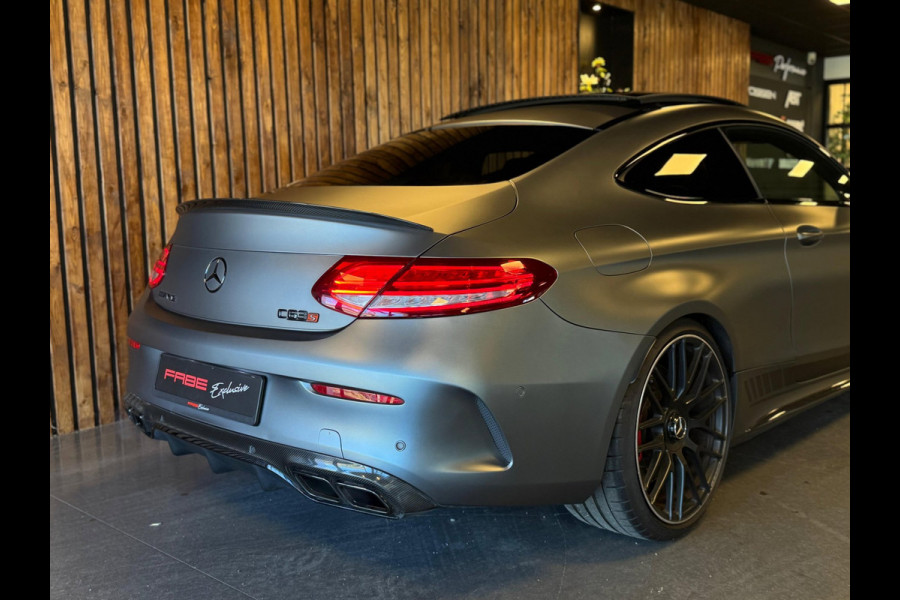 Mercedes-Benz C-Klasse Coupé AMG 63 S / Carbon / Burmester / Memory / Pano / Performance stoelen / Designo / Camera