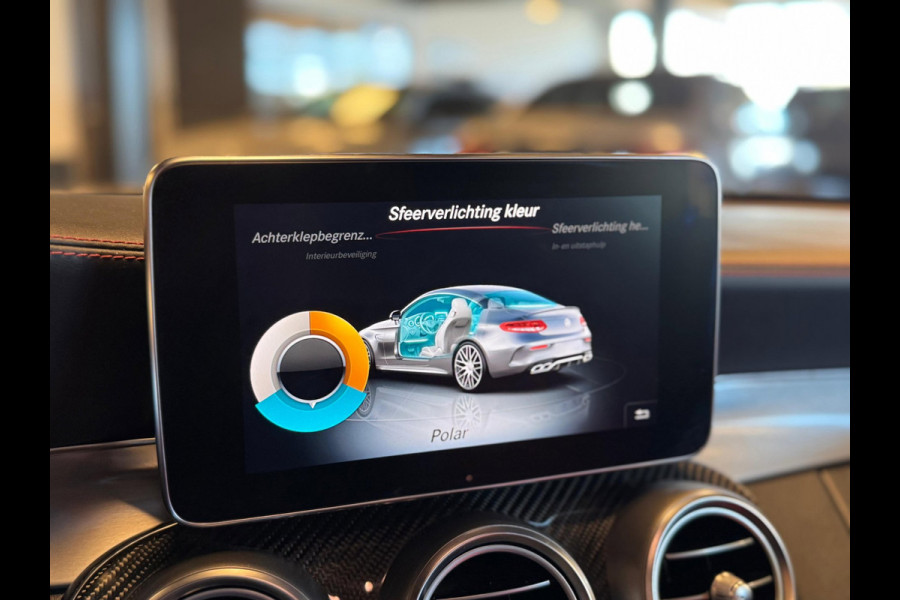 Mercedes-Benz C-Klasse Coupé AMG 63 S / Carbon / Burmester / Memory / Pano / Performance stoelen / Designo / Camera