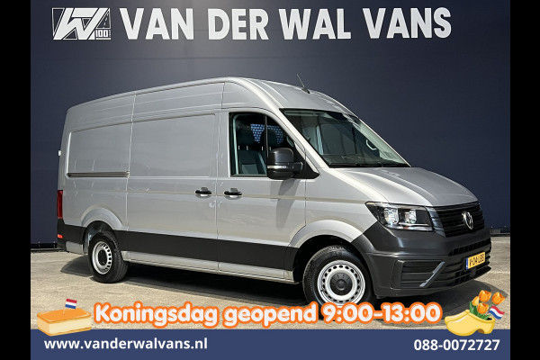 Volkswagen Crafter 2.0 TDI 140pk L3H3 L2H2 Euro6 Airco | Navigatie | Apple Carplay | Cruisecontrol Android Auto, Bijrijdersbank, 3000kg trekvermogen, zilver