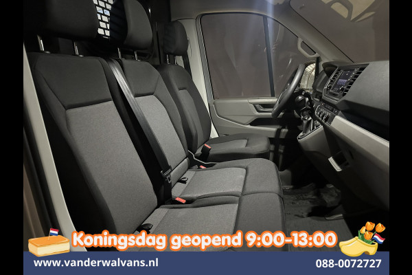 Volkswagen Crafter 2.0 TDI 140pk L3H3 L2H2 Euro6 Airco | Navigatie | Apple Carplay | Cruisecontrol Android Auto, Bijrijdersbank, 3000kg trekvermogen, zilver
