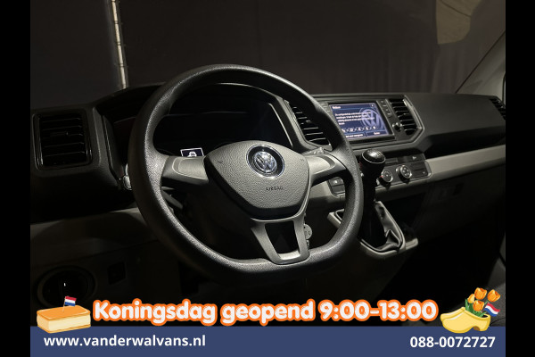 Volkswagen Crafter 2.0 TDI 140pk L3H3 L2H2 Euro6 Airco | Navigatie | Apple Carplay | Cruisecontrol Android Auto, Bijrijdersbank, 3000kg trekvermogen, zilver