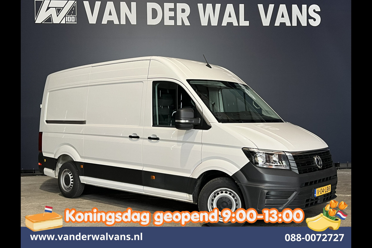 Volkswagen Crafter 2.0 TDI 141pk L3H3 (L2H2) Euro6 Airco | Massagestoel | Camera | Apple Carplay | Cruisecontrol Chauffeursstoel, Android Auto, 2800kg trekvermogen