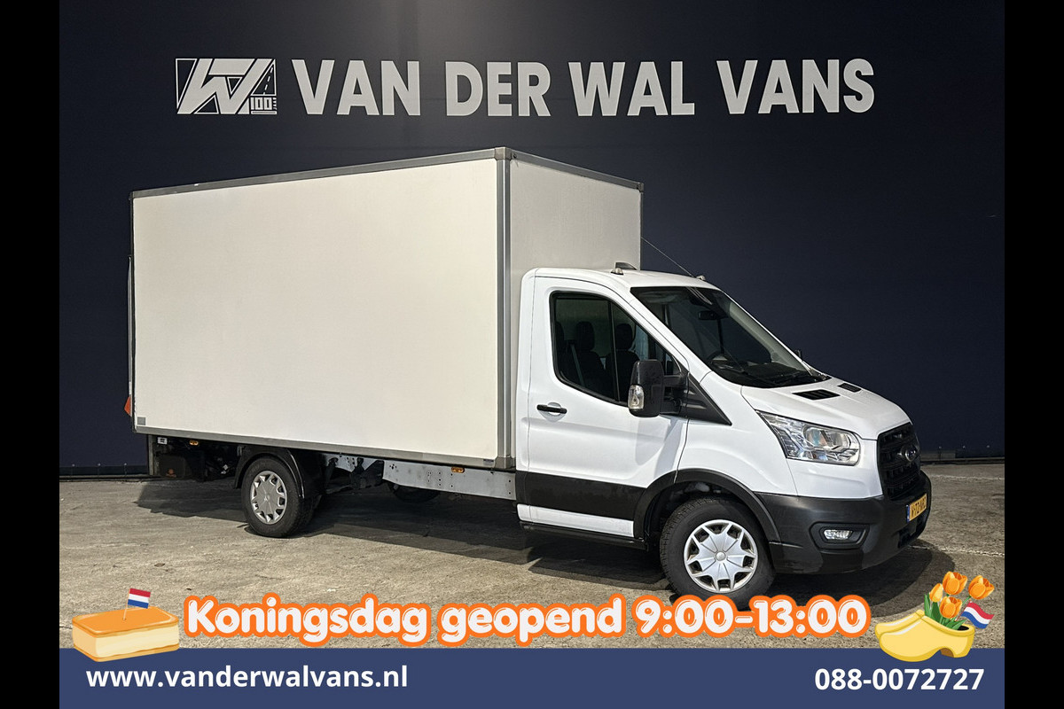 Ford Transit 2.0 TDCI 161pk Bakwagen Laadklep Euro6 Airco | Cruisecontrol | Verwarmde voorruit | 1040kg laadvermogen Bijrijdersbank