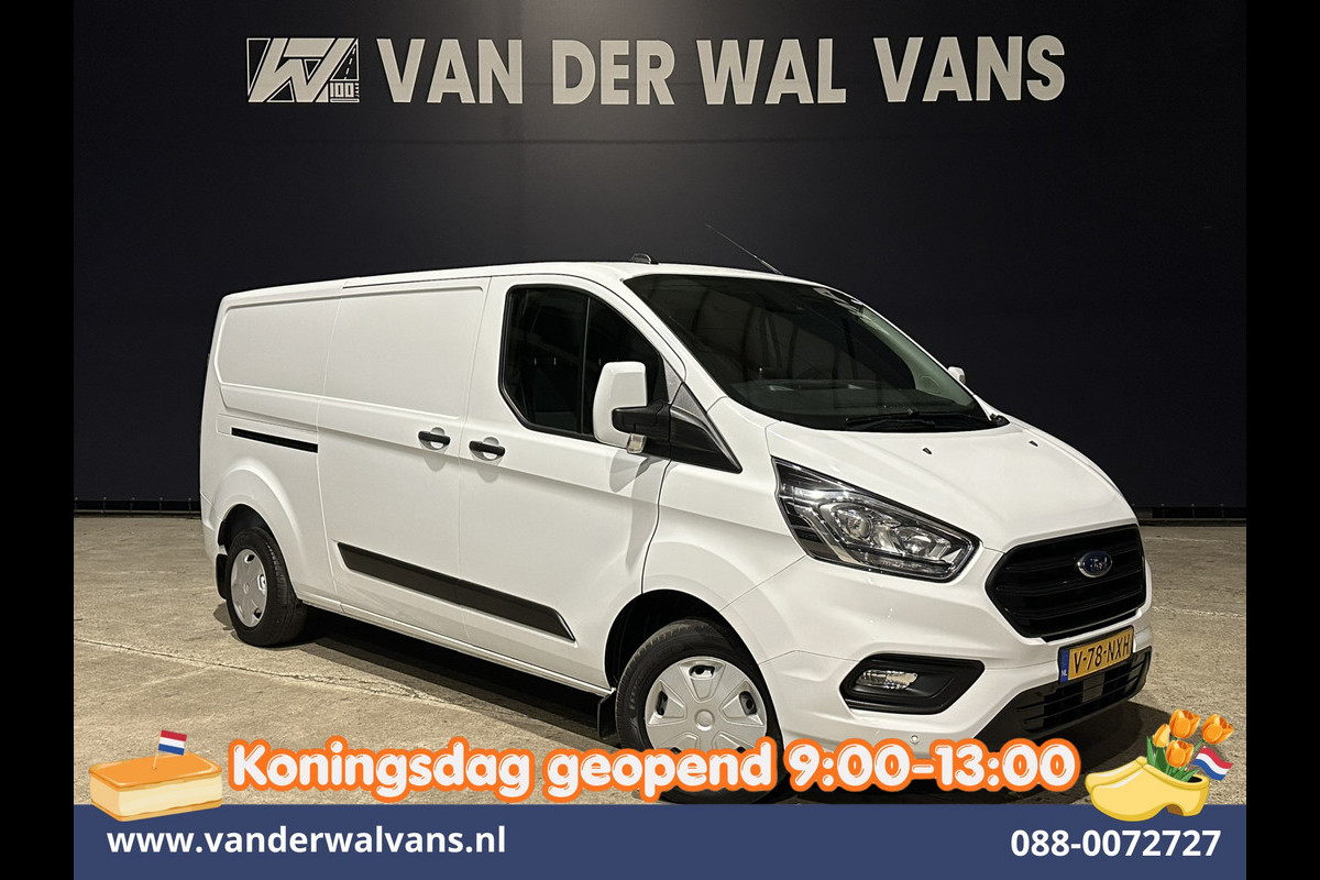 Ford Transit Custom 2.0 TDCI L2H1 Euro6 Airco | Camera | Navigatie | LED | Apple Carplay | Cruisecontrol Android Auto, Parkeersensoren, Stoelverwarming, Verwarmde voorruit, Bijrijdersbank