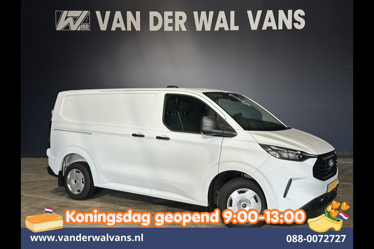 Ford Transit Custom 2.0 TDCI 111pk L1H1 Fabrieksgarantie Euro6 Airco | Camera | Apple Carplay | LED | Cruisecontrol Parkeersensoren, Android Auto, Verwarmde voorruit, Bijrijdersbank