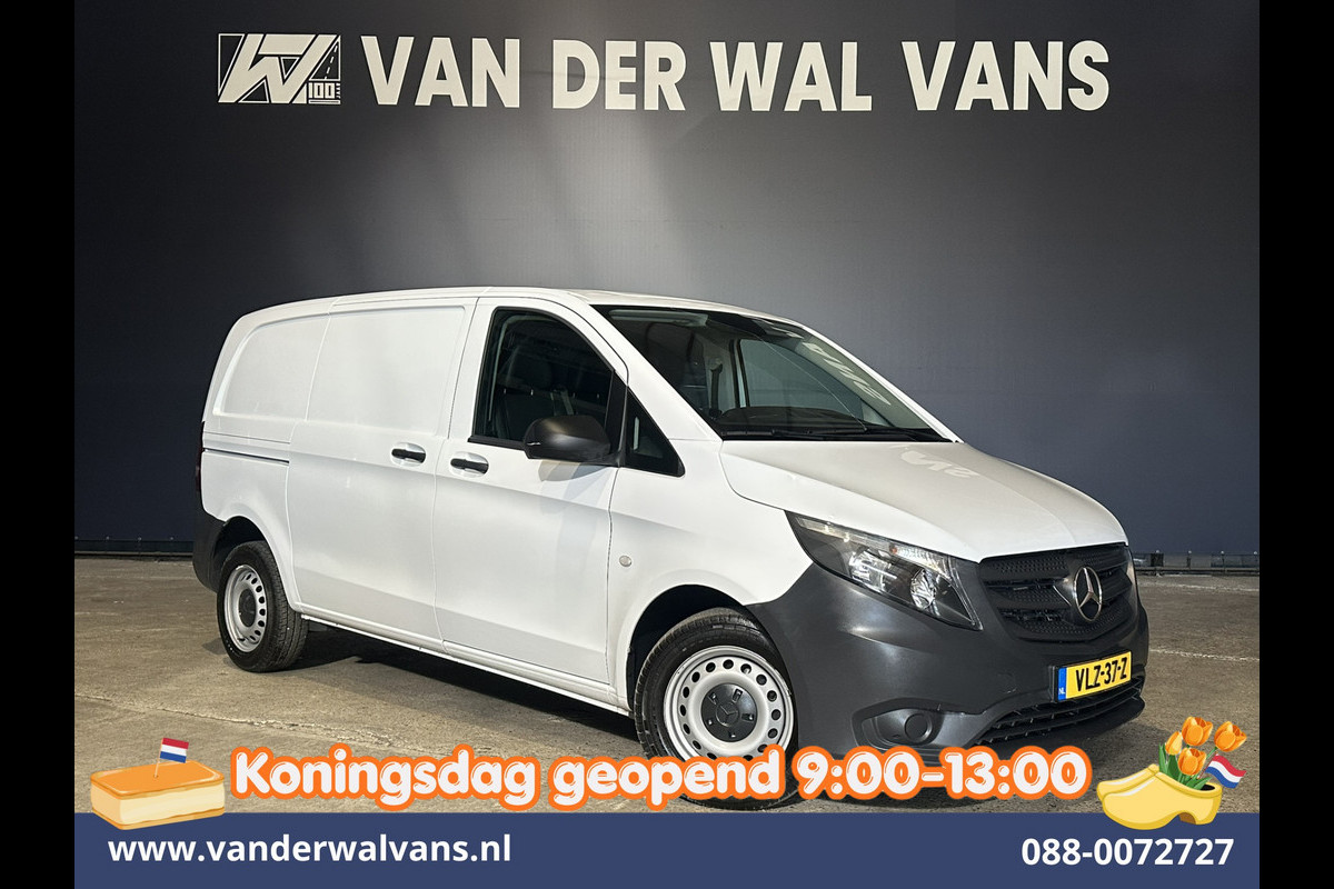 Mercedes-Benz Vito 110 CDI L1H1 Euro6 Airco | Camera | Apple Carplay | Android Auto | Bijrijdersbank Achterklep
