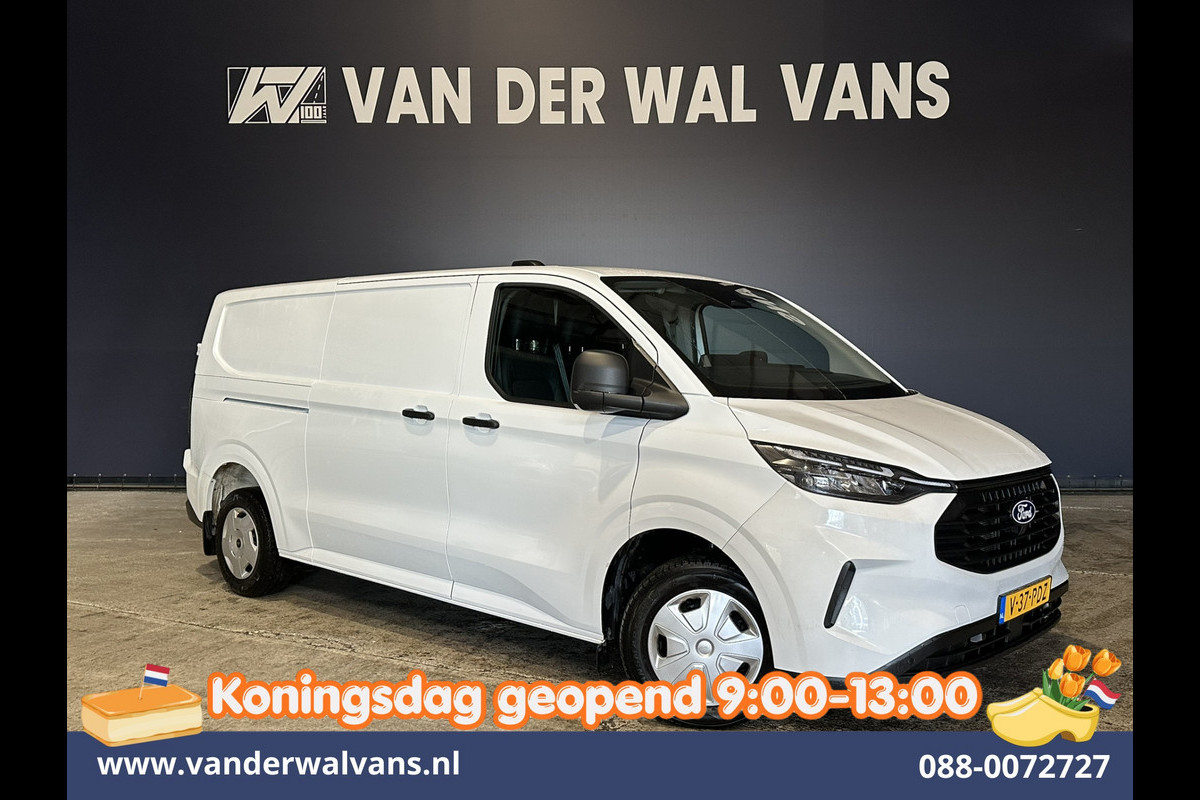 Ford Transit Custom 2.0 TDCI 136pk L2H1 Fabrieksgarantie Euro6 Airco | Camera | Apple Carplay | LED Android Auto, Cruisecontrol, Parkeersensoren, Verwarmde voorruit, Bijrijdersbank, 2740kg trekvermogen