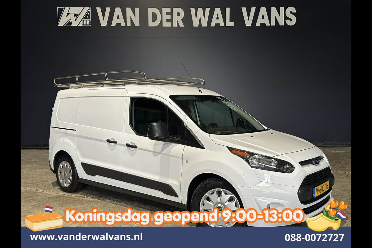 Ford Transit Connect 1.5 TDCI 101pk L2H1 Inrichting Euro6 Airco | 3-Zits | Imperiaal | Trekhaak Cruisecontrol, Verwarmde voorruit, Bijrijdersbank