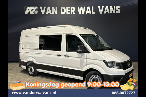 Volkswagen Crafter 2.0 TDI 141pk L3H3 L2H2 Inrichting Euro6 Airco | Camera | Apple Carplay | 3000kg Trekhaak | Cruisecontrol Android Auto, Chauffeursstoel, Parkeersensoren