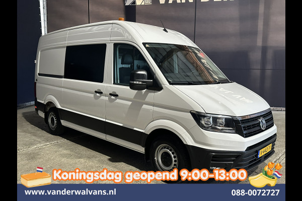Volkswagen Crafter 2.0 TDI 141pk L3H3 L2H2 Inrichting Euro6 Airco | Camera | Apple Carplay | 3000kg Trekhaak | Cruisecontrol Android Auto, Chauffeursstoel, Parkeersensoren