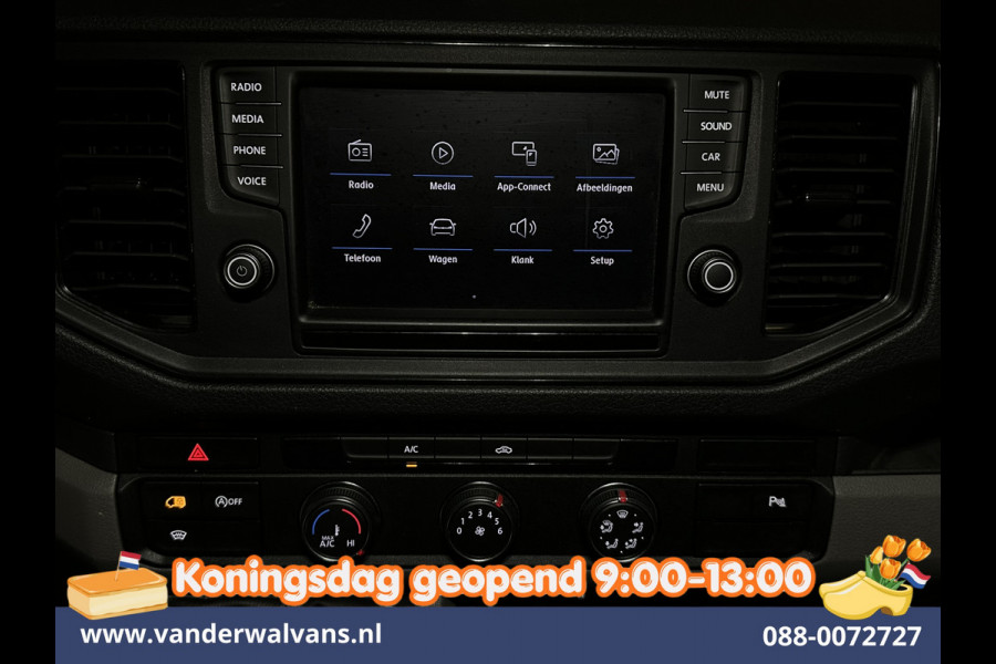 Volkswagen Crafter 2.0 TDI 141pk L3H3 L2H2 Inrichting Euro6 Airco | Camera | Apple Carplay | 3000kg Trekhaak | Cruisecontrol Android Auto, Chauffeursstoel, Parkeersensoren